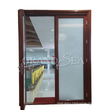 Super Sell Durable Quality Double Tempered Glass Aluminum Door Making